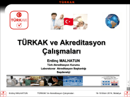 TS EN ISO 15189 - Türk Biyokimya Derneği