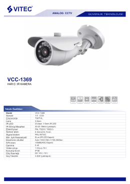 VCC-1369 - Bilgi Elektronik