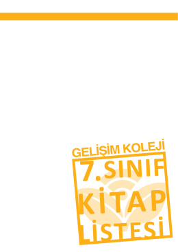 7. sınıf kitapları