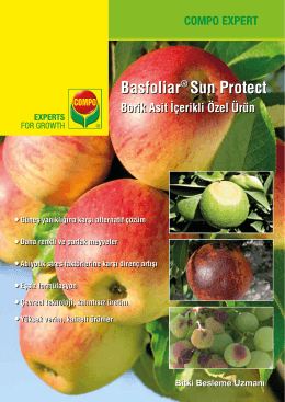 Basfoliar® Sun Protect Basfoliar® Sun Protect
