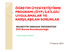 3 - Necmettin Erbakan Üniversitesi