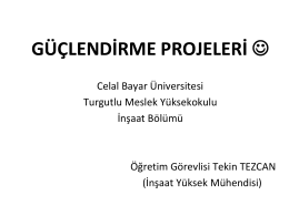 HATALI YAPILAR - Celal Bayar Üniversitesi