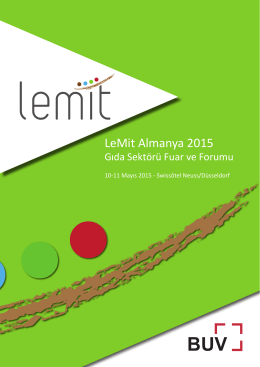 LeMit Almanya 2015 - LeMit Deutschland 2015