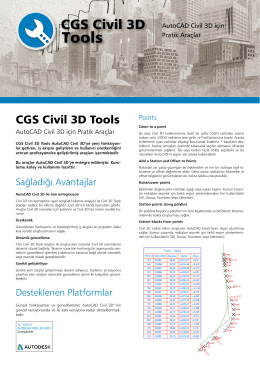 CGS Civil 3D Tools