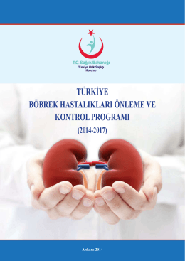 türkiye böbrek hastalıkları önleme ve kontrol programı