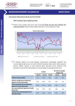 2011 ıv. çeyrek strateji raporu makroekonomik gelişmeler 28/01/2014