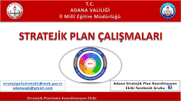 1 - Adana Milli Eğitim Müdürlüğü