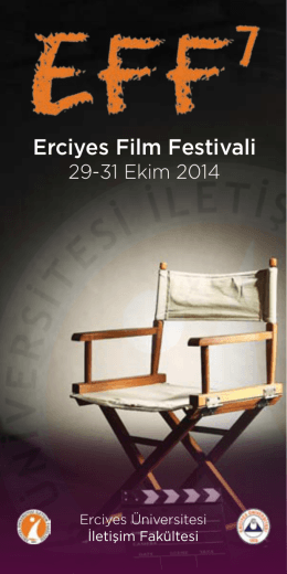 Festival Broşürü - Erciyes Film Festivali