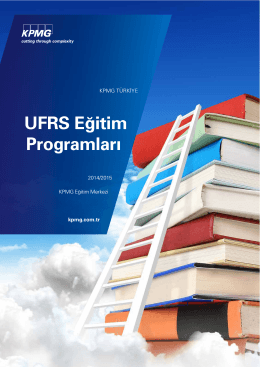 UFRS Eğitim Programları (PDF 188KB)