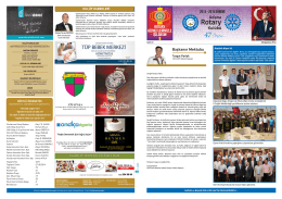 Sayı 8 - Adana Rotary Kulübü