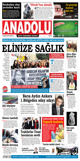Ders oluyor! - Anadolu Gazete