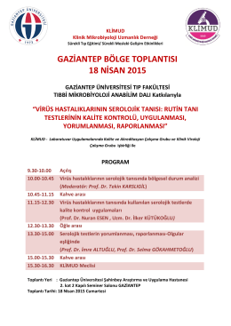 gaziantep bölge toplantısı 18 nisan 2015