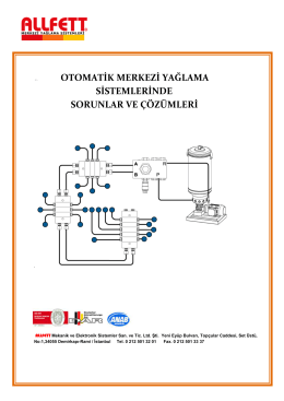 Merkezi Yağlama Sistemleri Eğitimi