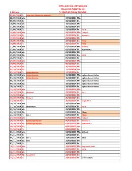 (5.SINIF SINAV TAKV\335M\335 1. d\366nem.xlsx)