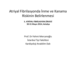 Fehmi Mercanoğlu - 4. atriyal fibrilasyon zirvesi 2015