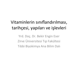 Vitaminler ve Mineraller-Fizyoterapi-05.11.2014