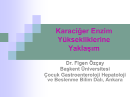 Dr.Figen ÖZÇAĞ - 2. bahar pediatri günleri