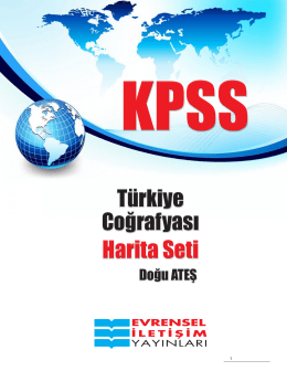 Türkiye Coğrafyası Harita Seti