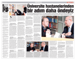 da görülen büyük değişimin ve Prof. Dr. Fazlı Erdoğan ile yaptığım