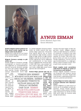 AYNUR ERMAN - Young Business
