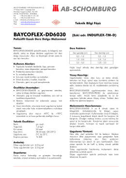 BAYCOFLEX-DD6030 (Eski adı: INDUFLEX-TM-D) - ab