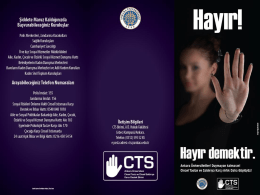 CTS Sunu-2014 (pdf) - Ankara Üniversitesi