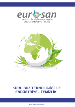 Kuru Buz Katalog - Eurosan Teknolojik Sistemler İnşaat Enerji