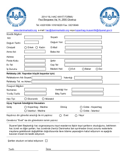 posta ile kayıt formu