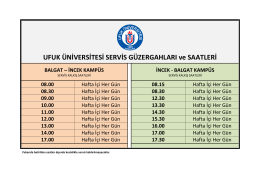öğrenci - Ufuk Üniversitesi