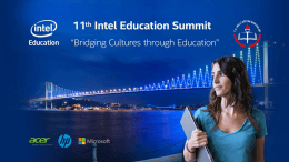 Slayt 1 - Intel Education Summit