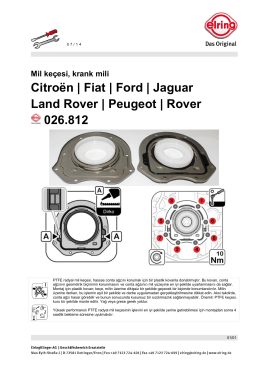 Citroën | Fiat | Ford | Jaguar Land Rover | Peugeot | Rover