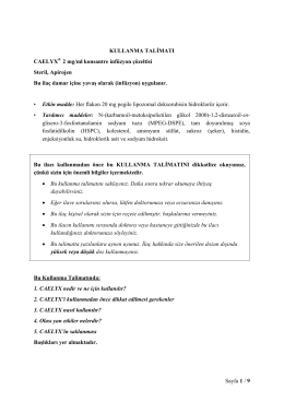 Caelyx 2 mg-ml konsantre infüzyon cözeltisi_KT