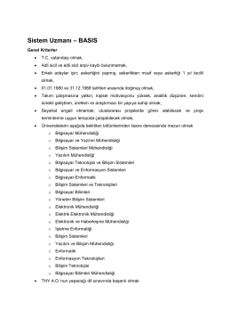 Sistem Uzmanı – BASIS