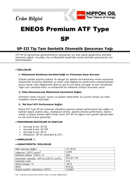 ENEOS Premium ATF Type SP
