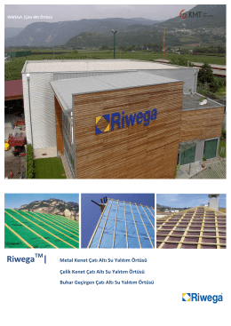Riwega – Çatı Altı Örtüleri