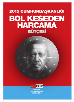 bol keseden harcama - CHP İstanbul Milletvekili Umut Oran