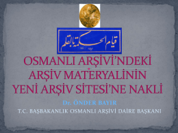 Doç.Dr.Önder BAYIR