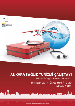 Ankara Sağlık Turizmi Çalıştayı