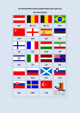 ülke bayrakları