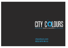 citycolours.com 0212 873 96 11 - City Colours Açıkhava Reklamcılık