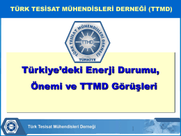 Bahri Türkmen, Türk Tesisat Mühendisleri Derneği