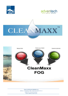 cleanmaxx BROSUR