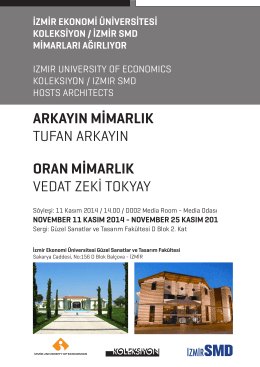 İzmir Ekonomi Üniversitesi Güzel Sanatlar ve Tasarım Fakültesi
