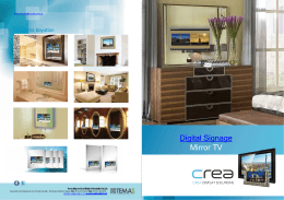 Digital Signage Mirror TV