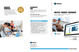 Roxtec Transit Designer™ folder
