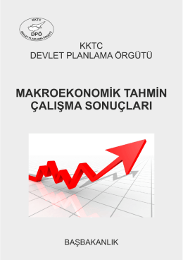 Makroekonomik Tahmin Çalışma Sonuçları