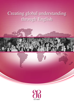 Creating global understanding through English