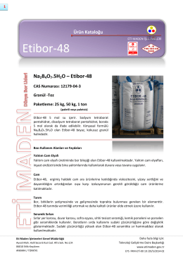 Na2B4O7.5H2O – Etibor-48