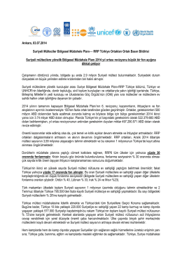 RRP Türkiye Ortakları Ortak Basın Bildirisi
