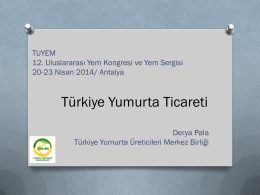 Can SAĞIR - Türkiye Yem Sanayicileri Birliği